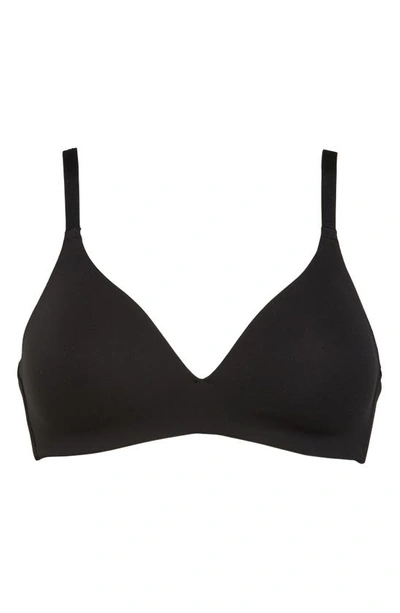 Shop Wacoal Comfort First Wire Free T-shirt Bra In Black