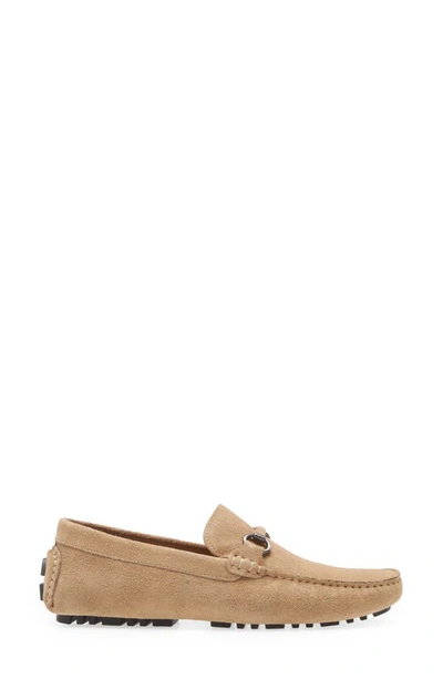 Shop Nordstrom Rack Marco Bit Driver In Beige Suede