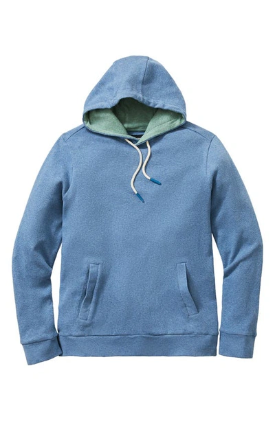 Shop Bonobos Waffle Knit Hoodie In Heather Jay