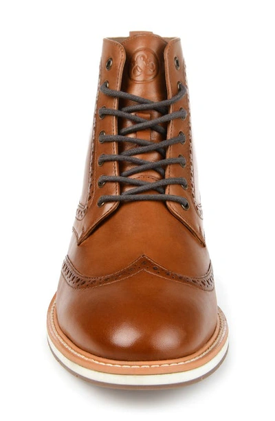 Shop Thomas & Vine Enzzo Boot In Cognac Leather