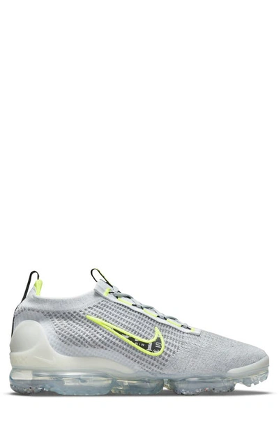 Shop Nike Air Vapormax 2021 Fk Sneaker In Wolf Grey/ Black