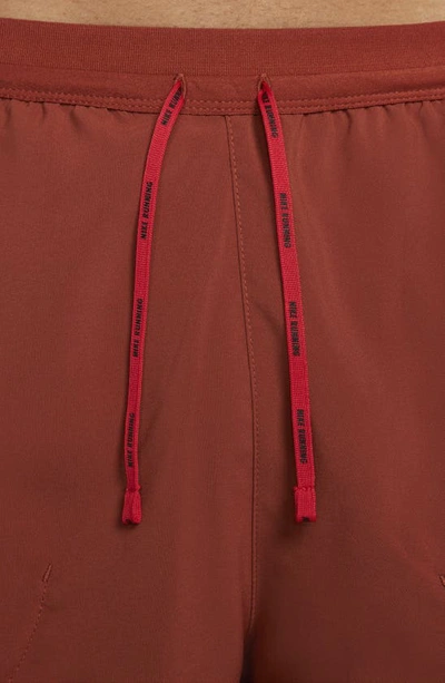Nike Flex Stride 5 Running Shorts In Rugged Orange