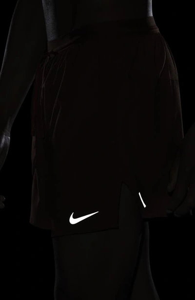 Nike Flex Stride 5 Running Shorts In Rugged Orange