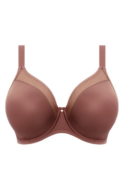 Shop Elomi Smoothing Underwire Bra In Clove