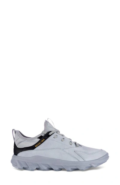 Shop Ecco Mx Lace-up Sneaker In Silver Grey