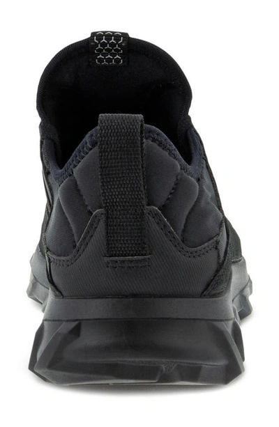 Shop Ecco Mx Lace-up Sneaker In Black