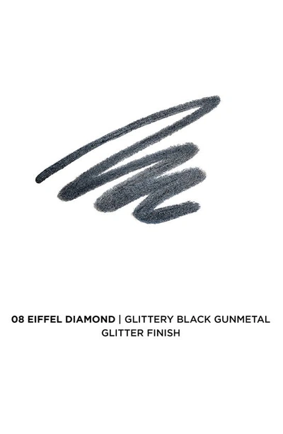 Shop Lancôme Drama Liqui-pencil Waterproof Eyeliner In 08 Eifel Diamond / Glitter