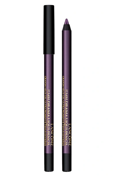 Shop Lancôme Drama Liqui-pencil Waterproof Eyeliner In 07 Purple Cab / Metallic