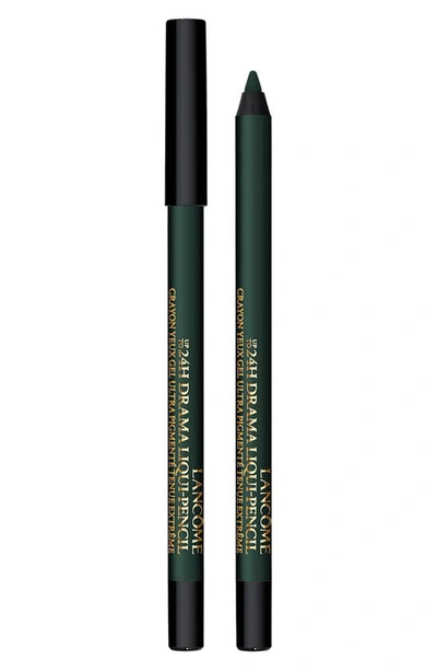 Shop Lancôme Drama Liqui-pencil Waterproof Eyeliner In 03 Green Metro / Matte