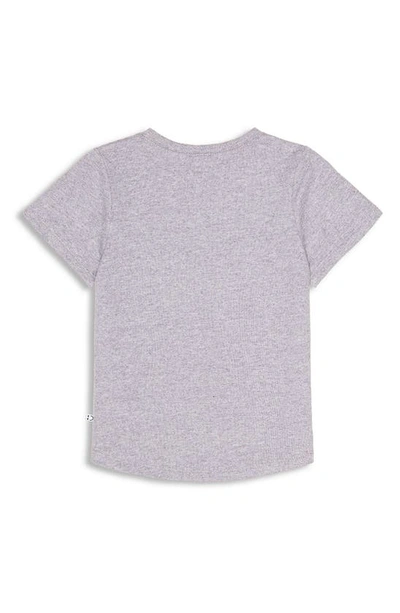 Shop Miles And Milan Kids' The Addison Pocket T-shirt In Heather Grey