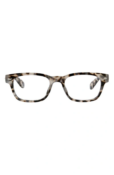 Shop Peepers Clark 50mm Blue Light Blocking Reading Glasses In Gray Tortoise