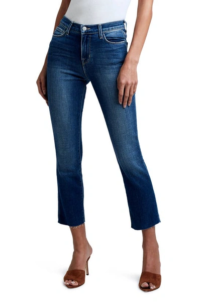 Shop L Agence Sada Crop Slim Jeans In Sequoia