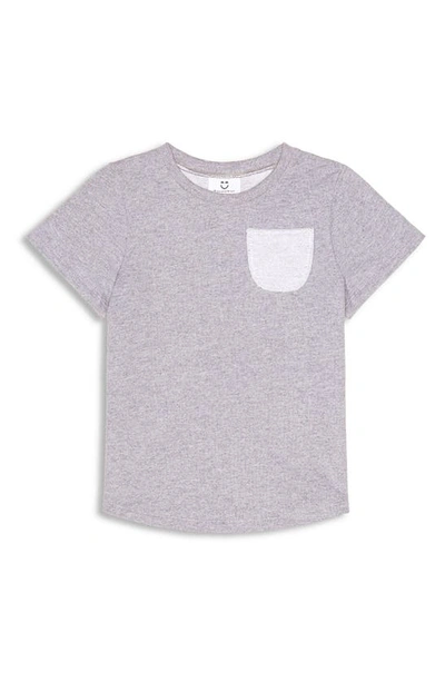 Shop Miles And Milan The Addison Pocket T-shirt In Heather Grey