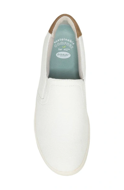 Dr. Scholl's Madison Sneakers Womens White Slip On Comfort Shoes Gal1766 In White