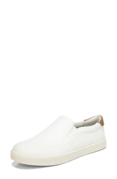 Dr. Scholl's Madison Sneakers Womens White Slip On Comfort Shoes Gal1766 In White