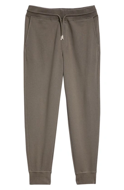 Shop Zegna Cotton & Cashmere Sweatpants In Grey