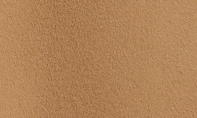 Frame Bell Double Face Wool & Cashmere Wrap Coat In Camel