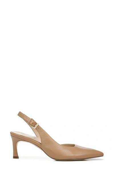 Shop 27 Edit Naturalizer Felicia Slingback Pointed Toe Pump In Taupe Leather