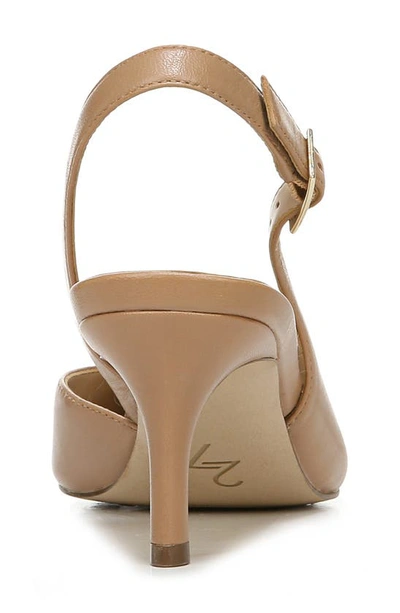 Shop 27 Edit Naturalizer Felicia Slingback Pointed Toe Pump In Taupe Leather
