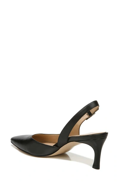 Shop 27 Edit Naturalizer Felicia Slingback Pointed Toe Pump In Black Leather