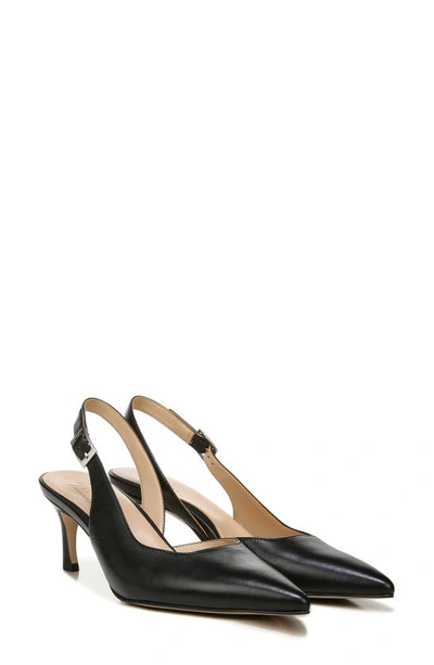 Shop 27 Edit Naturalizer Felicia Slingback Pointed Toe Pump In Black Leather