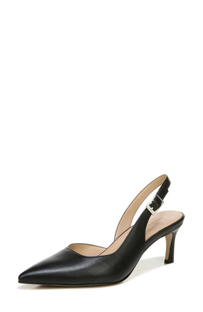 27 Edit Naturalizer Felicia Slingback Pointed Toe Pump In Black Leather