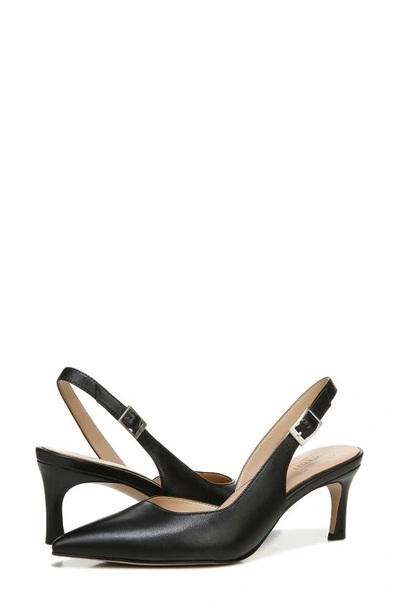 27 Edit Naturalizer Felicia Slingback Pointed Toe Pump In Black Leather
