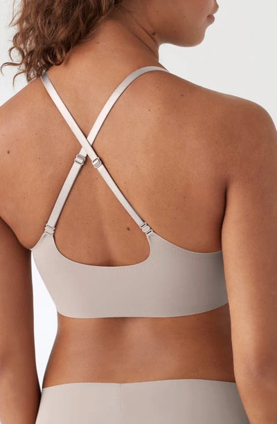 True & Co. True Body Boost Convertible Bralette In Mink