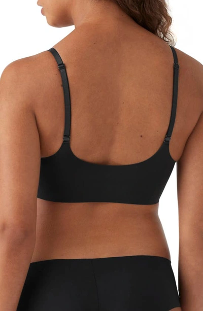 True & Co. True Body Lift Triangle Full Cup Adjustable Strap Bra In Black