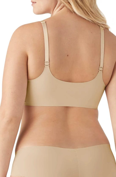 True & Co. True Body Lift Scoop Full Cup Soft Form Band Bra In Desert