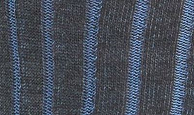 Shop Falke Shadow Cotton Socks In Blue