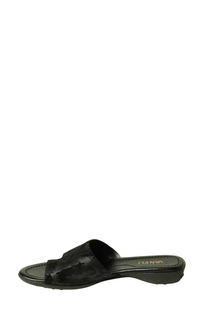 Shop Vaneli Tallis Slide Sandal In Black