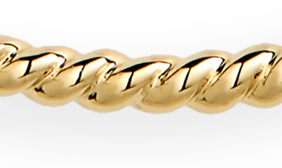 Nadri Pave Inside Out Hoop Earrings In 18k Gold Plated Or Rhodium Plated In Gold