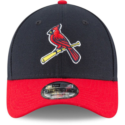 Shop New Era St. Louis Cardinals  Alternate 2 The League 9forty Adjustable Hat In Navy