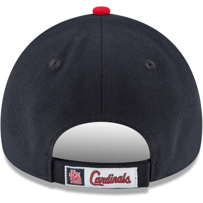 Shop New Era St. Louis Cardinals  Alternate 2 The League 9forty Adjustable Hat In Navy