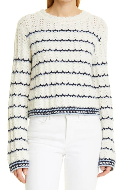 La ligne striped cashmere sweater deals