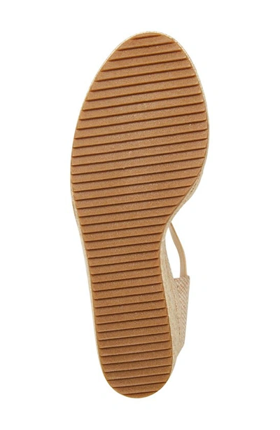 Shop Anne Klein Zoey Wedge Sandal In Natural Gold