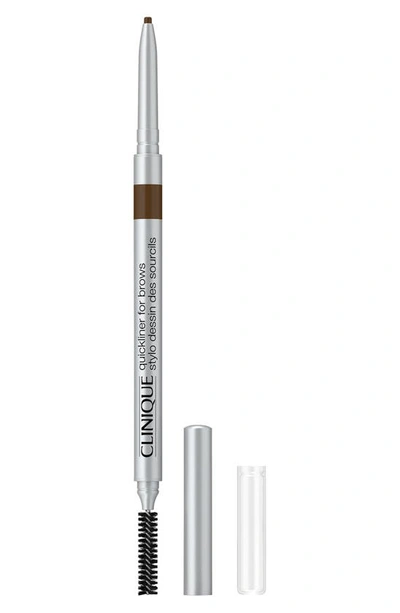 Shop Clinique Quickliner™ For Brows Eyebrow Pencil In Dark Espresso