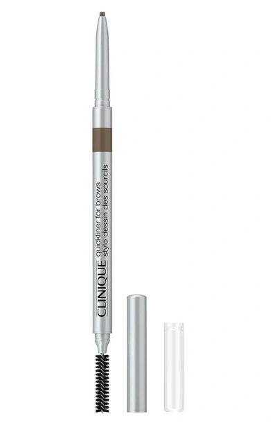 Shop Clinique Quickliner™ For Brows Eyebrow Pencil In Soft Brown