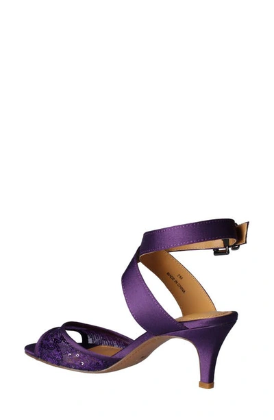 J. Reneé Soncino Strappy Sandal In Purple