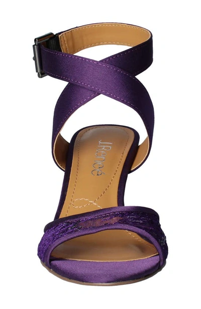 J. Reneé Soncino Strappy Sandal In Purple