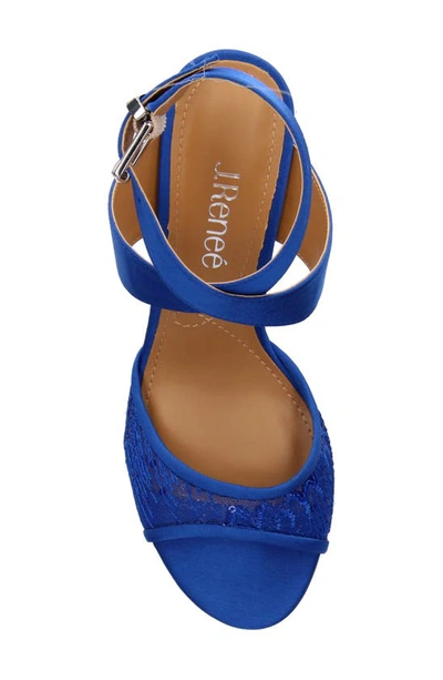 J. Reneé Soncino Strappy Sandal In Blue