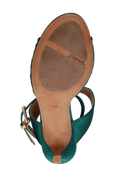 J. Reneé Soncino Strappy Sandal In Green