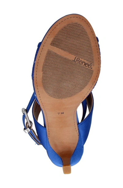 J. Reneé Soncino Strappy Sandal In Blue