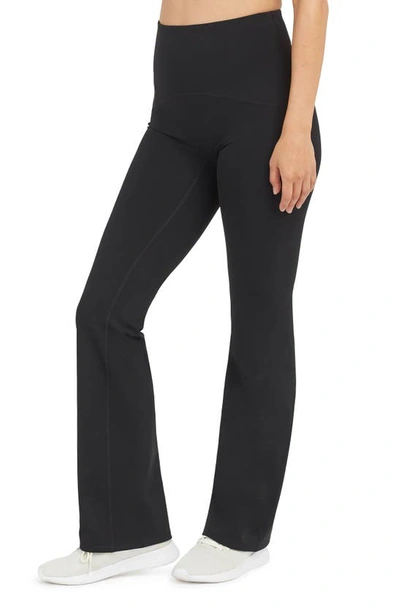 Shop Spanx Booty Boost Yoga Pants In Very Black