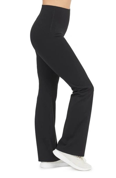 Shop Spanx Booty Boost Yoga Pants In Very Black