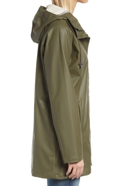 Shop Ilse Jacobsen Raincoat In Army