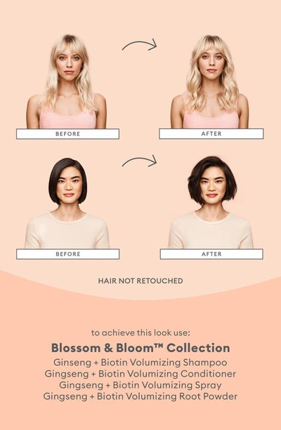 Shop Briogeo Blossom & Bloom Ginseng + Biotin Volumizing Spray