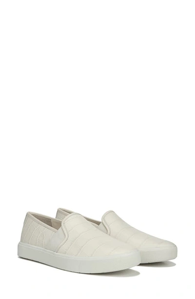 Shop Vince Blair 5 Slip-on Sneaker In Cream Leather