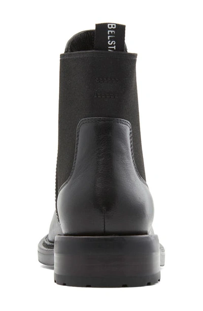 Shop Belstaff Irving Chelsea Boot In Black